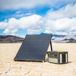 Kit d'autonomie électrique ( Batterie + panneau solaire GOAL ZERO Yeti 200X)