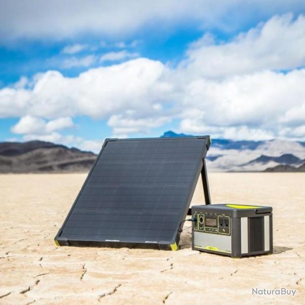 Kit d'autonomie lectrique ( Batterie + panneau solaire GOAL ZERO Yeti 200X)