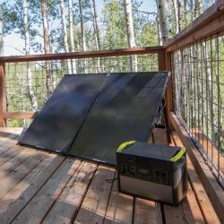Kit d'autonomie électrique ( Batterie + panneau solaire GOAL ZERO Yeti 1500X)
