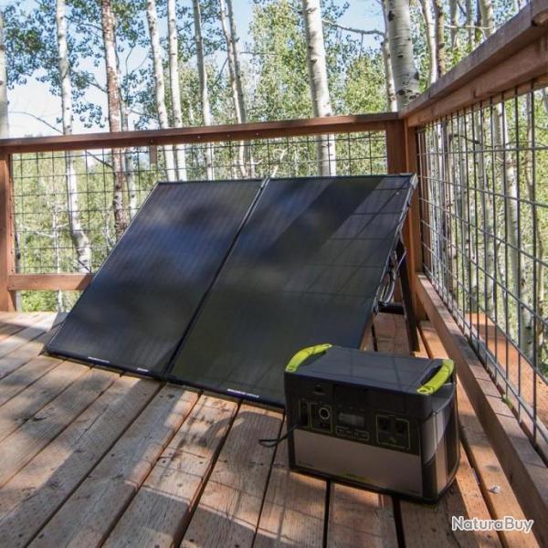 Kit d'autonomie lectrique ( Batterie + panneau solaire GOAL ZERO Yeti 1500X)
