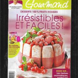 vie pratique gourmand 137 de 2008 irrésistibles et faciles desserts 100% fruits rouges
