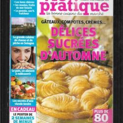 vie pratique gourmand 69 de 2005 délices sucrées d'automne compotes , crèmes,