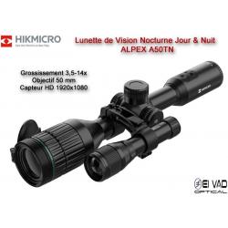 Lunette HIKMICRO de Vision Nocturne ALPEX A50TN - 3,5-14x50