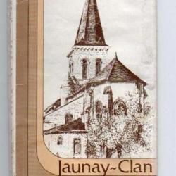 jaunay-clan plan dépliant de 1982, vienne
