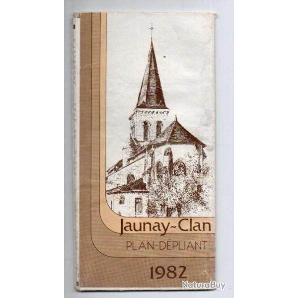 jaunay-clan plan dpliant de 1982, vienne