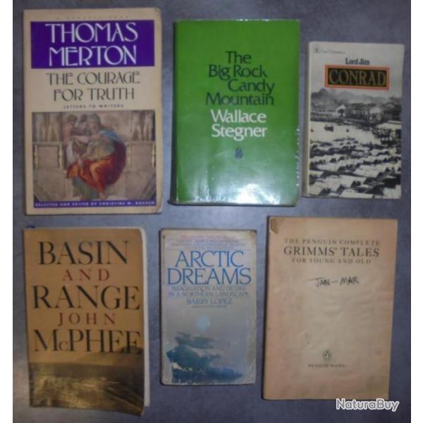 LOT LIVRE ROMAN ANGLAIS - ENGLISH BOOK