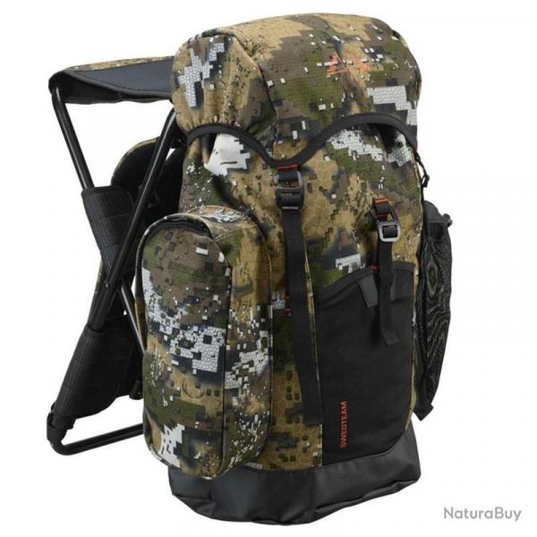 Sac  dos chaise RIDGE SWEDTEAM 38 L camo vert