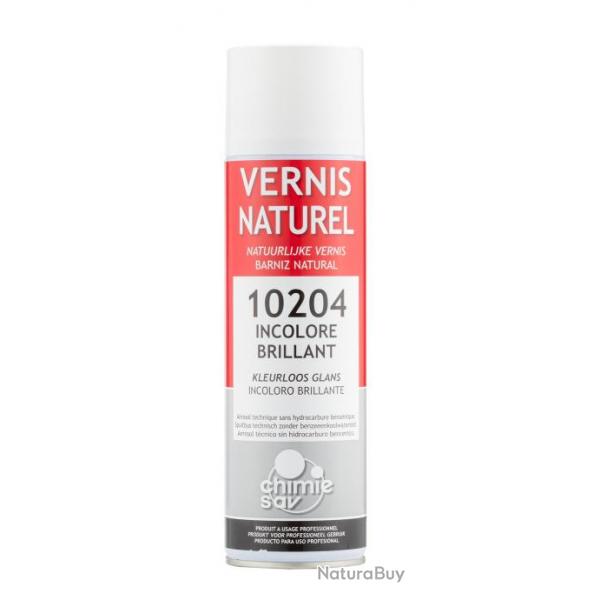 Vernis naturel Incolore brillant - 10204