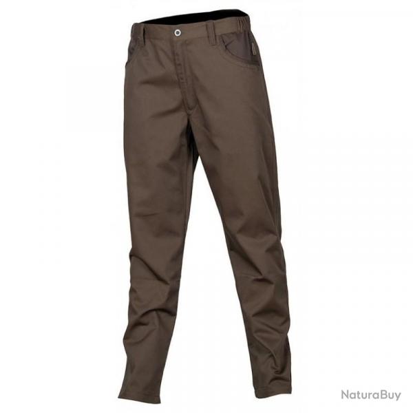 Pantalon marron marron fonc
