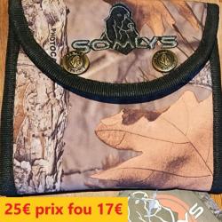 Pochette 10 balles Somlys  camo NATURE