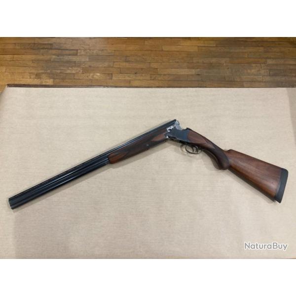 Fusil superpos Browning B25 chasse calibre 12 mono dtente