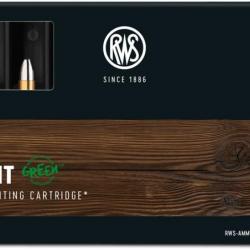 RWS 5.6x50 R Magnum HIT Green 2.6g 40gr x1 boite