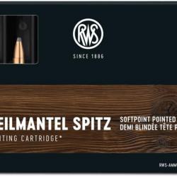 Munitions RWS 5.6x50 R Magnum Soft Point 3.24g 50gr x1 boite