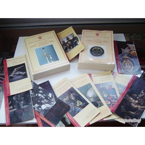 Catalogues  de vente Hermann Historica + fascicules / III Reich / Militaria allemand
