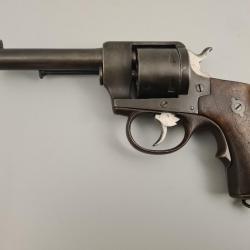 Très beau revolver Lefaucheux 1870 civil