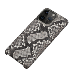 Coque Serpent Python Veritable pour iPhone, Couleur: Au Choix, Smartphone: iPhone 14 Pro Max