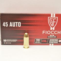 500 Munitions Fiocchi 45ACP