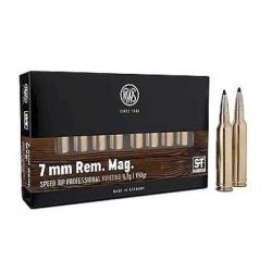 Munitions RWS 7mm Rem. Mag. Speed Tip Pro 9.7g 150gr x1 boite
