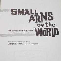Livre "SMALL ARMS of the WORLD" By Joseh E. Smith