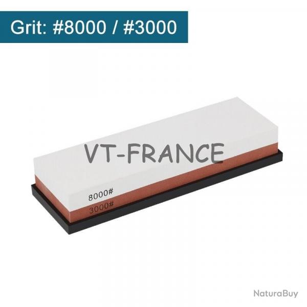 Pierre a Eau a Aiguiser les Couteaux Double Face, Modele: 3000/8000