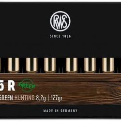 RWS 7x65 R Evo Green 8.2g 127gr x5 boites