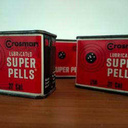 COLLECTION Crosman Super pells 1 Boîte de 250 pièces .CAL 5.5 MM