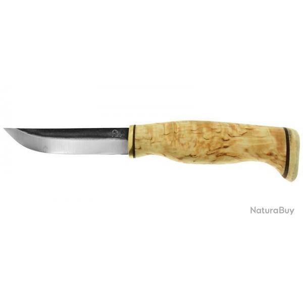COUTEAU PUKKO FINLANDAIS ARTIC LEGEND HOBBY KNIFE Bouleau Naturel Lame 9.5cm