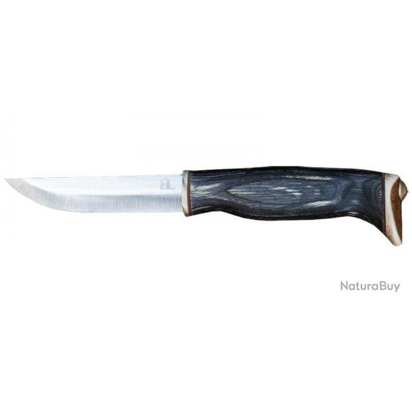COUTEAU PUKKO FINLANDAIS ARTIC LEGEND HOBBY KNIFE Bouleau Teint Lame 9.5cm