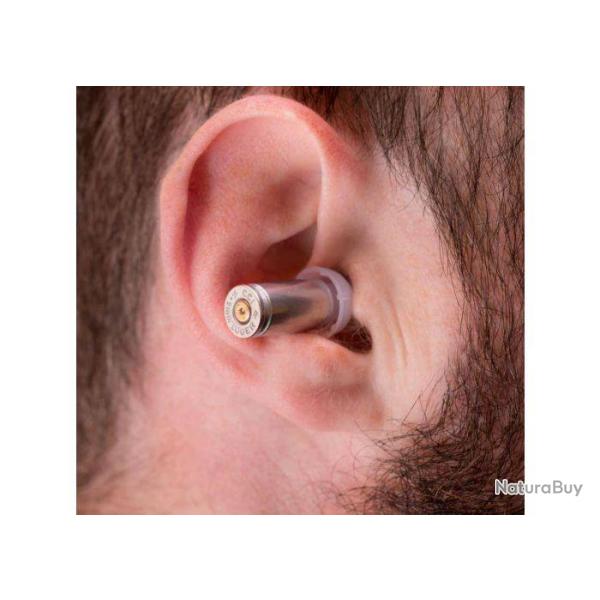 Bouchons d'oreilles nickels Lucky Shot C/.9mm - sous blister