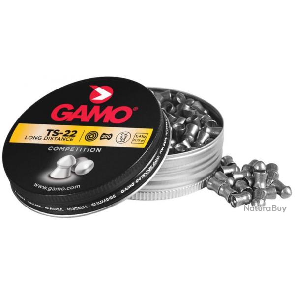 Plombs TS-22 Longue distance 5,5 mm - GAMO