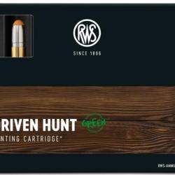 Munitions RWS 308 Win. Driven Hunt Green 10.7g 165gr x5 boites