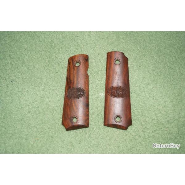 Plaquettes en bois pour Sig Sauer 1911 - 22  ++ NEUF ++