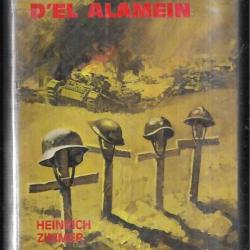 les 4 sergents d'el alamein de heinrich zimmer éditions du Gerfaut roman de guerre