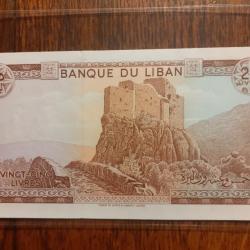 Liban.  25 livres ND neuf