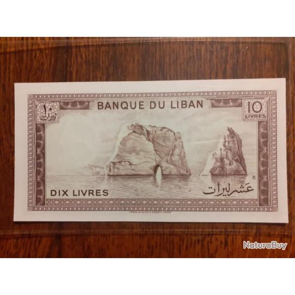 Liban.  10 livres ND neuf
