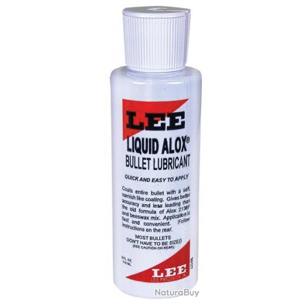 Lubrifiant LEE Liquid Alox pour ogives