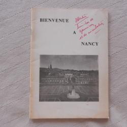 bienvenue à Nancy - mémento de garnison 1973 - garnison de Nancy à l'usage des militaires