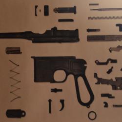 Poster Pistolet Mauser C96