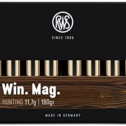 RWS 300 Win. Mag. UNI Classic 11.7g 180gr x1 boite