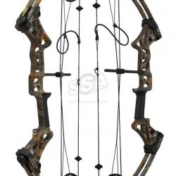 Arc à Poulie Topoint M1 RH Camo 19-30 pouces 20-70 lbs