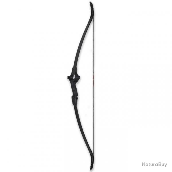 Arc recurve Junxing Shadow 52 pouces 25 lbs Noir 52" Ambidextre