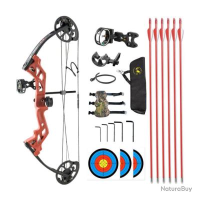 Arc Traditionnel SHARROW 30-50 Lbs - Bois - Ambidextre - 54 Pouces - Neuf
