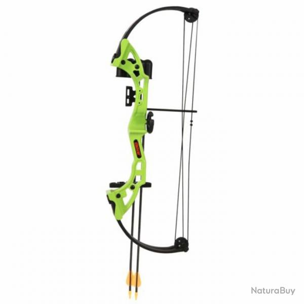 Kit arc junior Bear Archery Brave 3 RH RH Vert