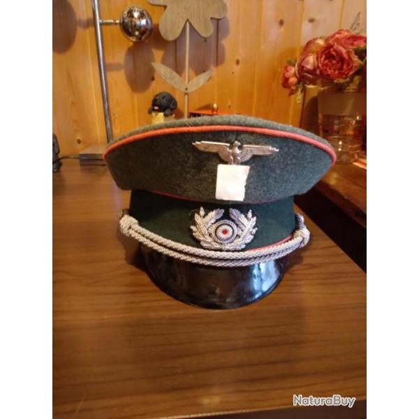 Repro casquette allemande WW2