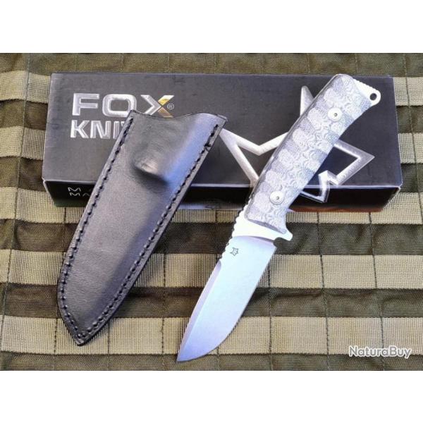 Fox FX-131MBSW Pro Hunter , Couteau de bushcraft , survie