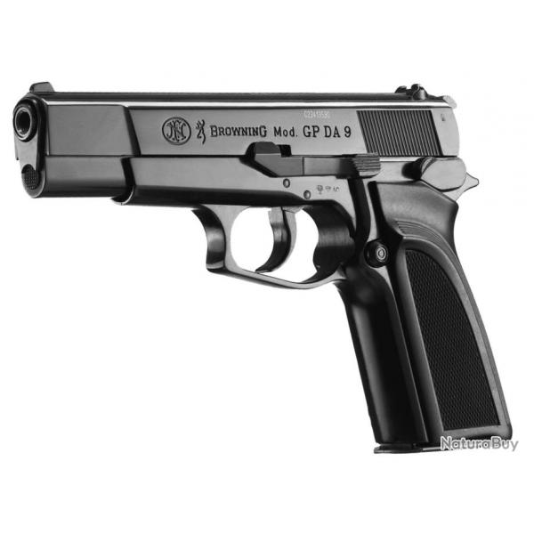 Pistolet 9 mm a blanc Browning GPDA 9mm PAK noir