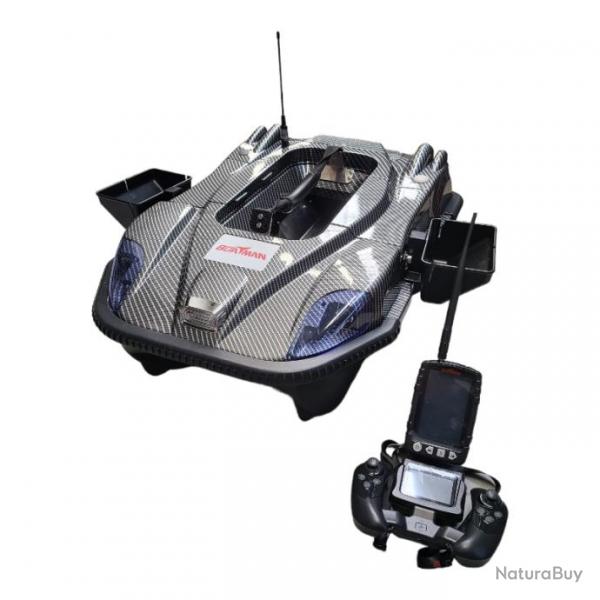 Bateau amorceur Leader Pro Boatman + Sonar + GPS