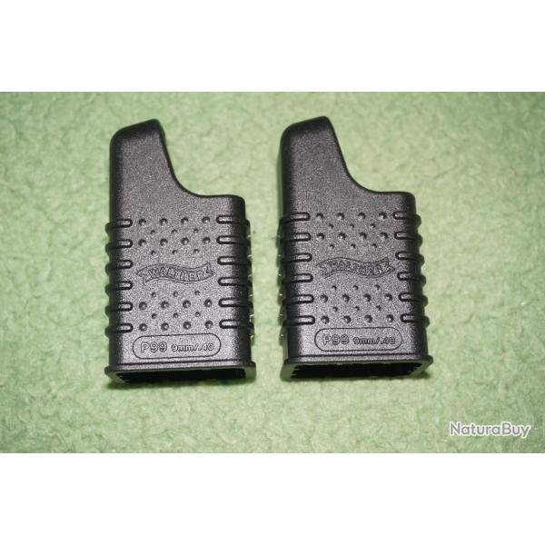 2 chargettes pour pistolet WALTHER P99 / PPQ   ++ 9x19 et .40SW ++