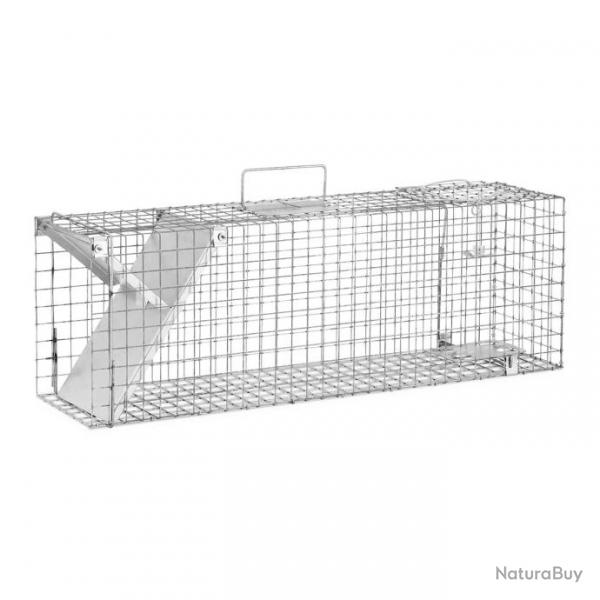Cage pige capture animaux 82 x 20 x 27 cm - mailles : 25 x 25 mm 14_0005706
