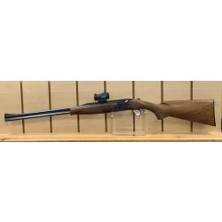 Superbe combiné Browning B124 calibre 9,3x74R et canon 20/76 + aimpoint et mallette cuir